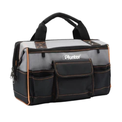 תיק בד קשיח "16.5 עם תאי אחסון חיצוניים